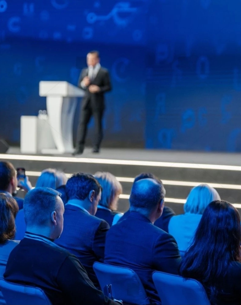 speaker-at-conference
